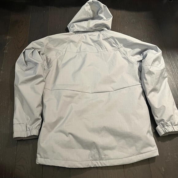 Columbia Whirlibird IV Interchange Gray 3-IN-1 Omni Heat Jacket Medium Mens - Picture 8 of 10